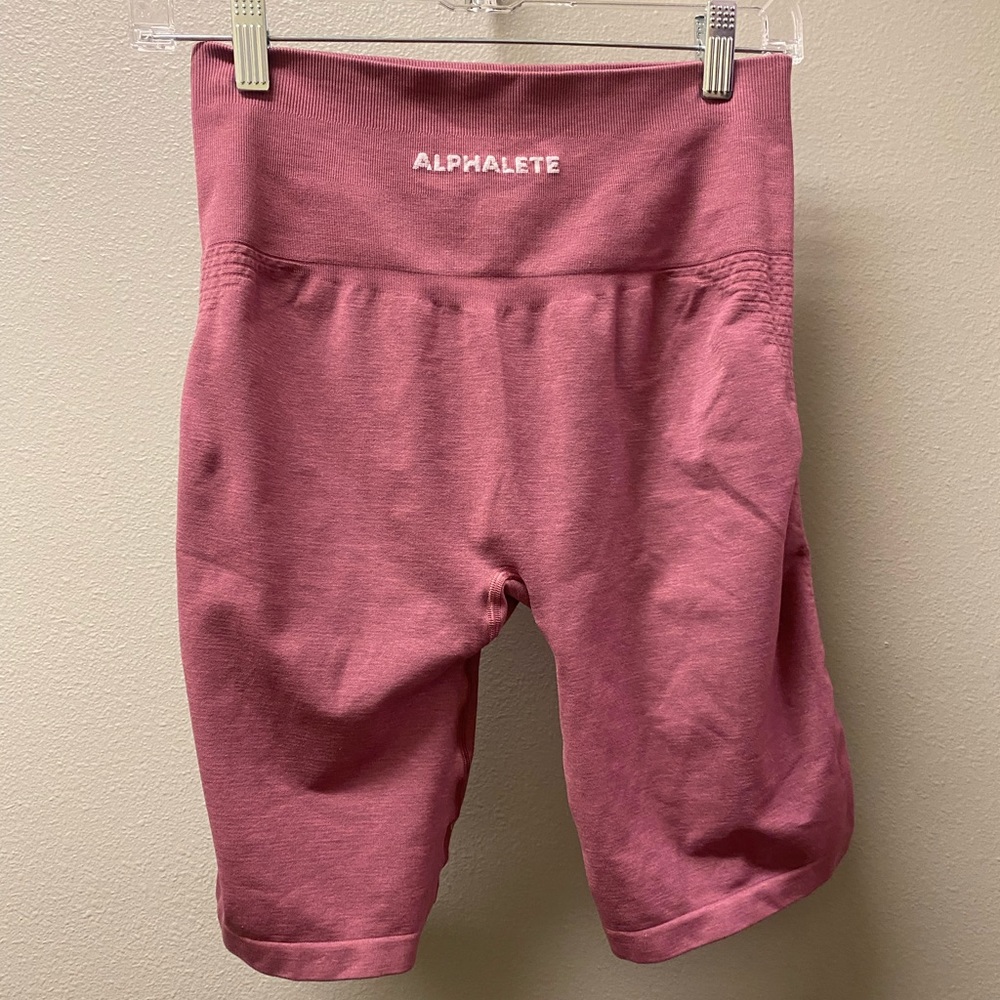 Alphabets 7 inch Biker Shorts